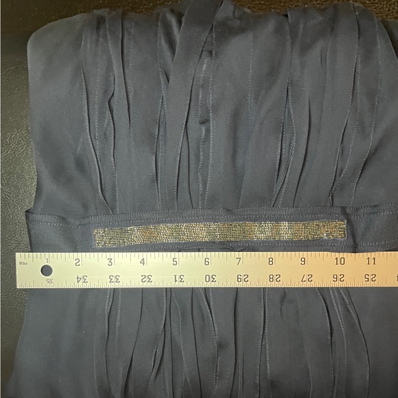 J. Mendel navy blue gown size 6 - Picture 9 of 10